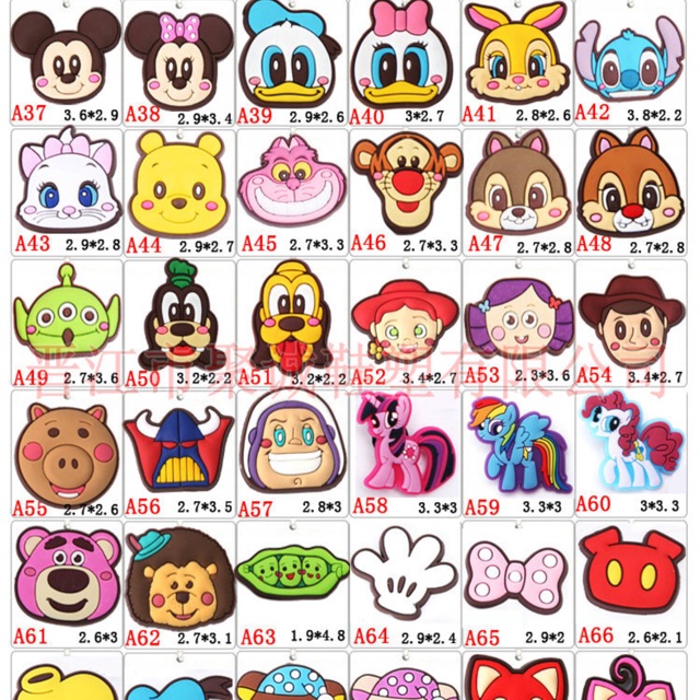 Stick gắn dép Crocs 5k/hình