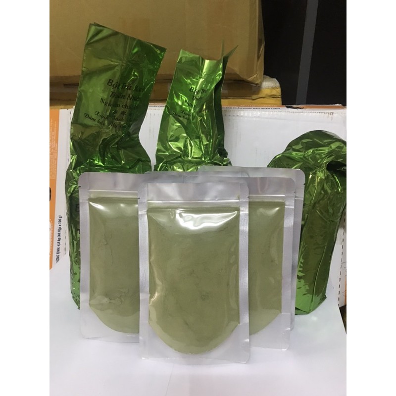combo 3 hộp hà thủ ô, 4 hộp mầm, 1 túi zíp 100g trà xanh