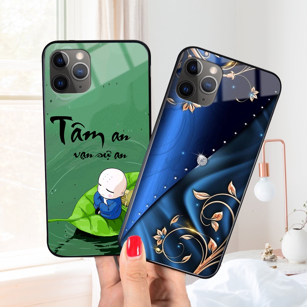 Ốp lưng KÍNH Iphone 11 PRO / 11 PRO MAX in hình  3D THƯ PHÁP SIÊU ĐẸP - RẺ- XINH