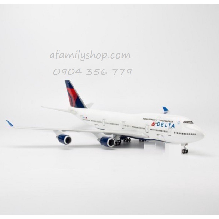 Mô hình máy bay Delta Airlines Boeing B747
