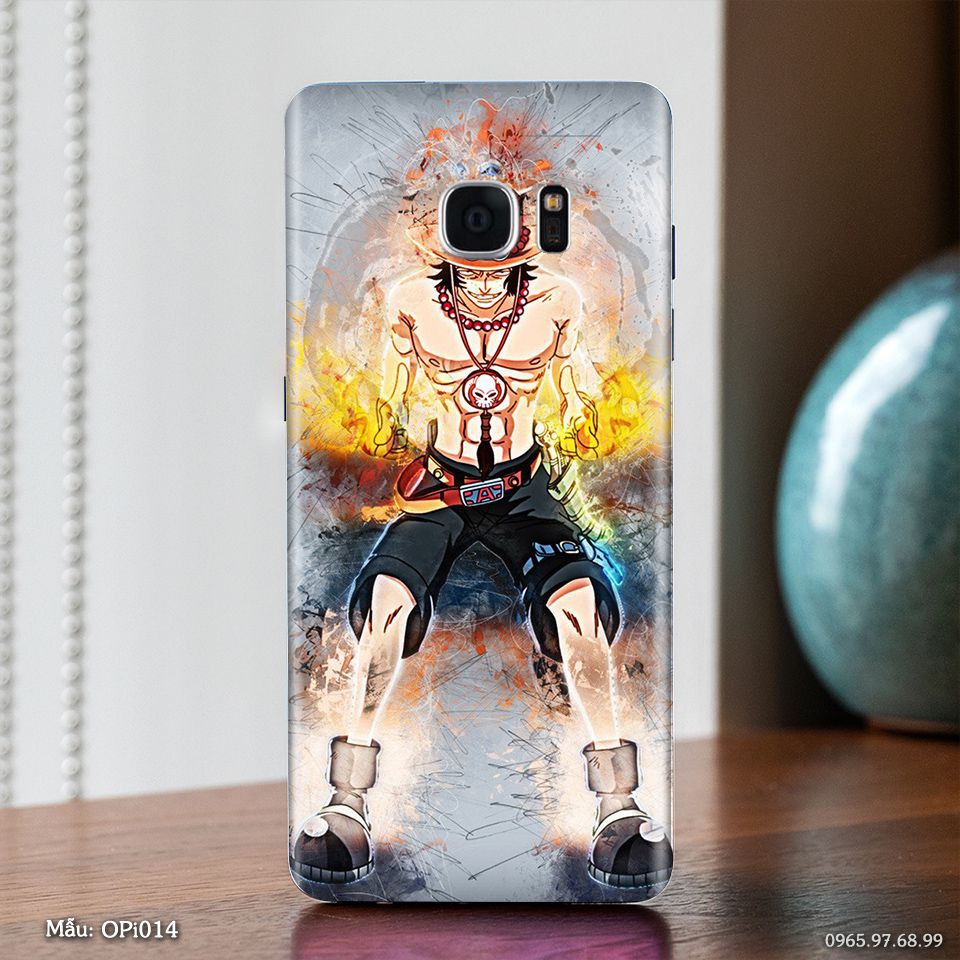 Miếng dán skin SamSung Galaxy Note 5 - in hình one piece [ Nhiều hình ]