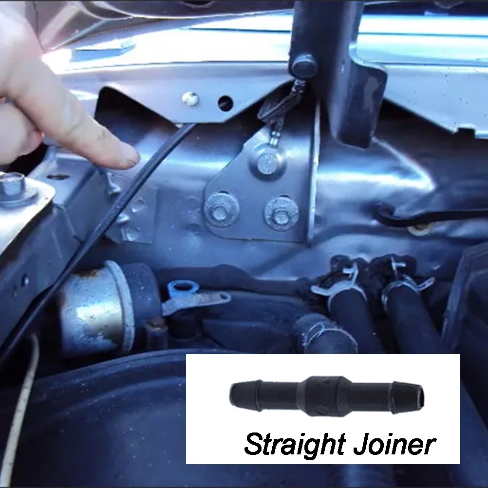 Set 12 đầu nối ống nước 3 chiều hình chữ Y 4mm tiện dụng cho cần gạt nước xe hơi