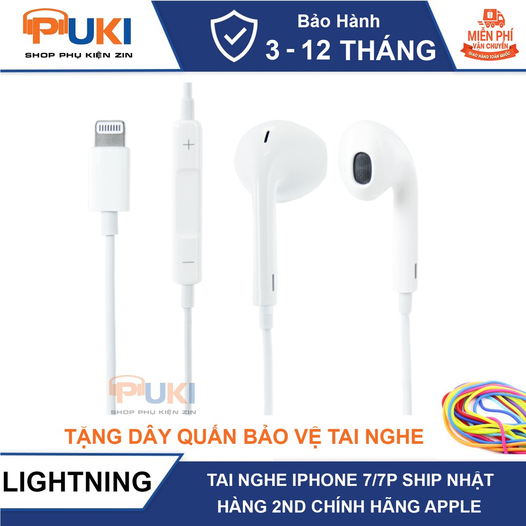 [ Rẻ vô địch ] Tai nghe 2nd like new iphone 7 chính hãng ship nhật