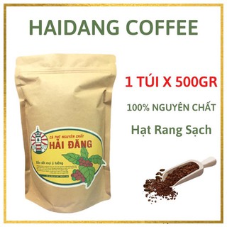 [500gr Càfe Sạch]  Cà phê nguyên chất rang mộc - Hải Đăng Coffee