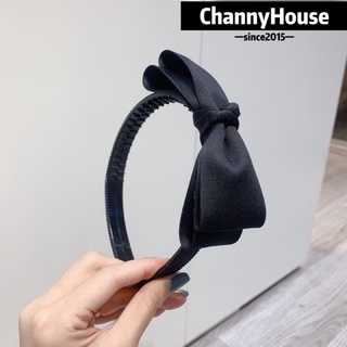 Bờm/ cài tóc nơ lụa Hàn dễ phối cho mẹ và bé[CHANNYHOUSE]
