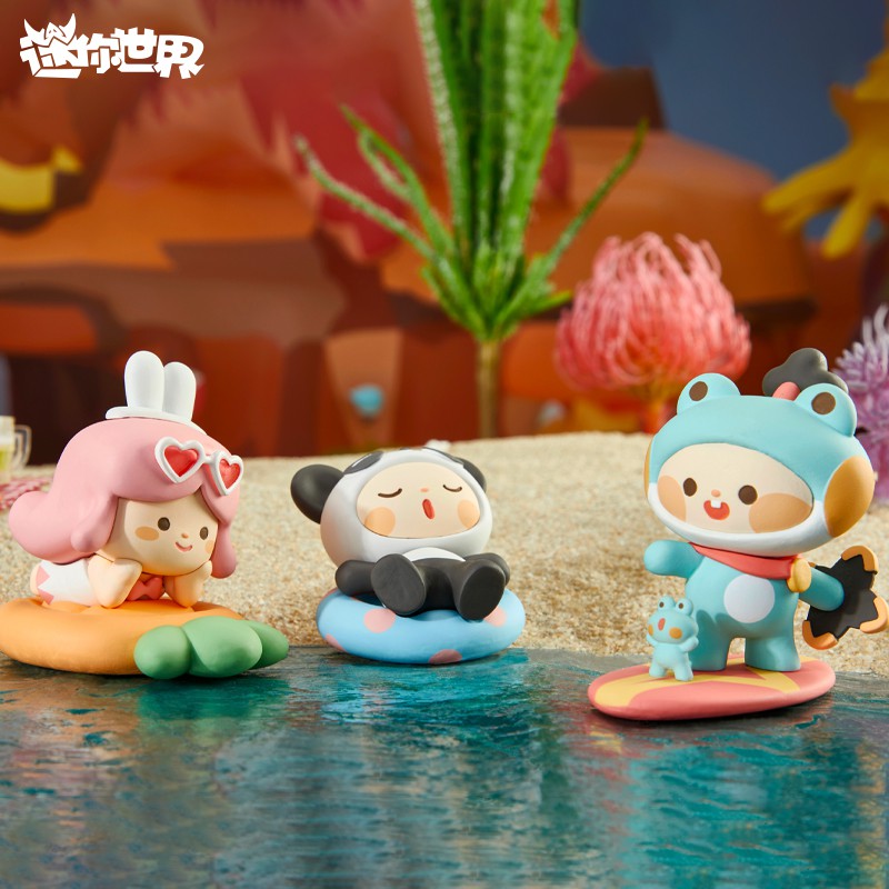 [Ready Stock] Mô hình mini world holidaySản Phẩm Blindbox