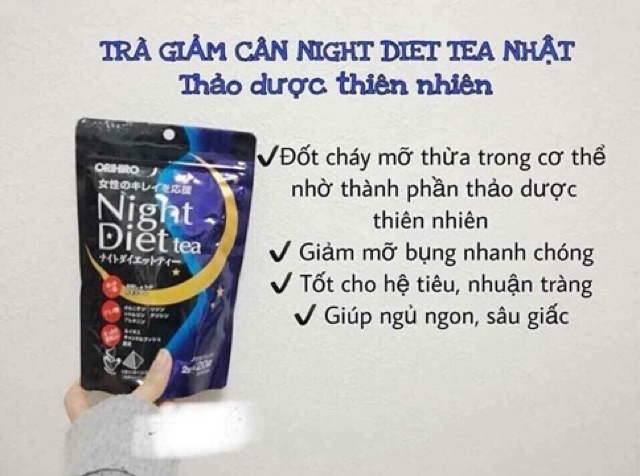 Trà giảm cân #Night #Diet #Tea