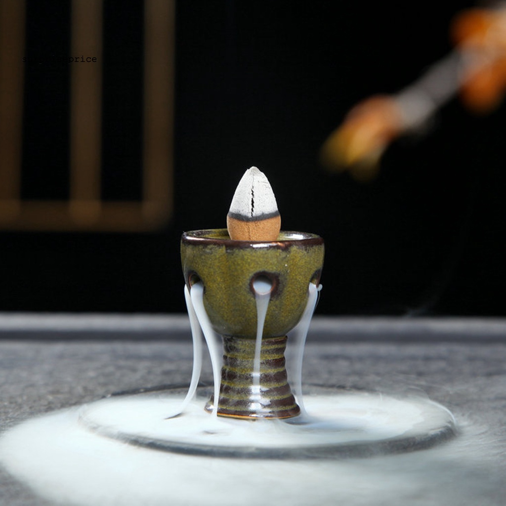 Đế Đốt Trầm Hương Bằng Gốm Trang Trí Nhà Cửa