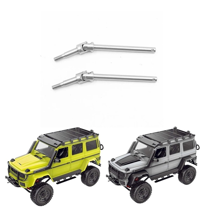 2 cái Trục truyền động phía trước bằng thép không gỉ bằng kim loại CVD cho MN G500 MN86 MN86S MN86K MN86KS 1 '12 RC Bộ phận nâng cấp xe bánh xích