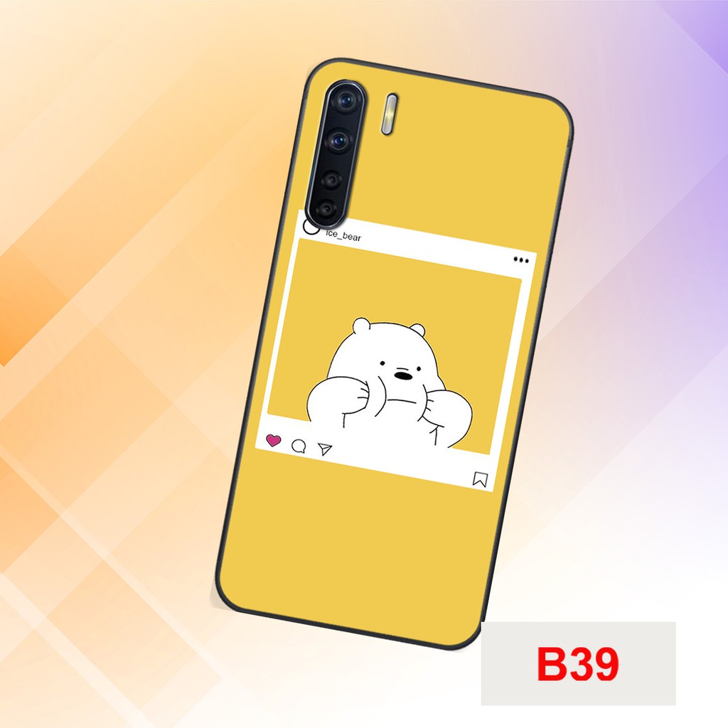 ỐP LƯNG OPPO A91/RENO 3 HÌNH GẤU BEER CỰC HOT