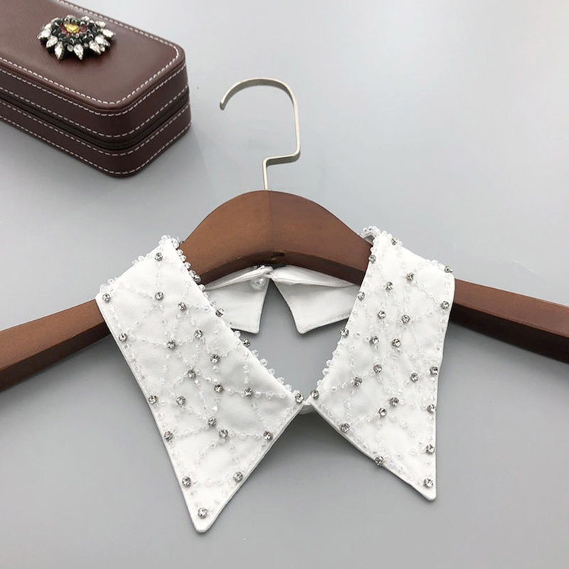 Cổ Áo Rời Cổ Áo Sơ Mi Trắng Đen Dễ Phối Đồ Cho Chụp Ảnh