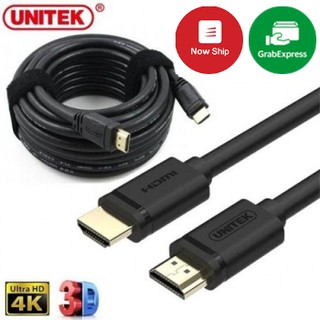 Cáp hdmi unitek y-c140m - 4k ultra hd & 3d dây 5m