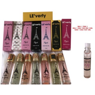 [TẶNG CHAI TEST MÙI 3ml] Tinh dầu nước hoa Le’verty