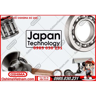 Máy cắt cỏ Oshima SS 260 cần xoay