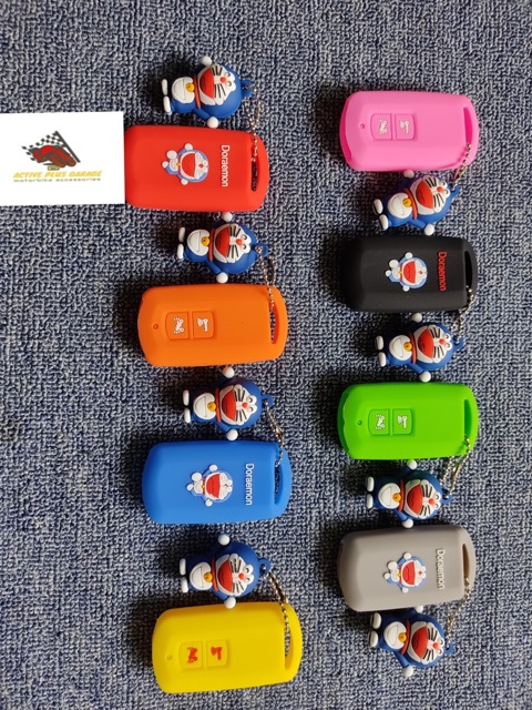 BAO BẢO VỆ KHOÁ SMARTKEY XE MÁY, BỌC KHÓA DOREMON