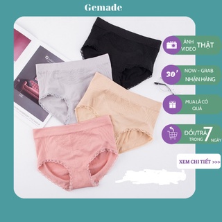 Quần lót kháng khuẩn cotton đùi nâng mông, gen bụng quần mặc trong váy xuất Nhật M11
