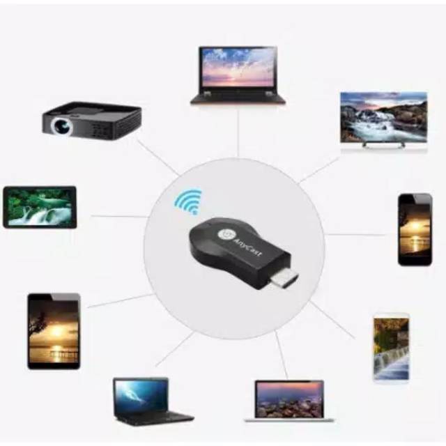 Thiết Bị Chia Sẻ Hình Ảnh Qua Wifi Dlna Airplay Tv Dongle M2 Plus Hdmi Cho Android Tv