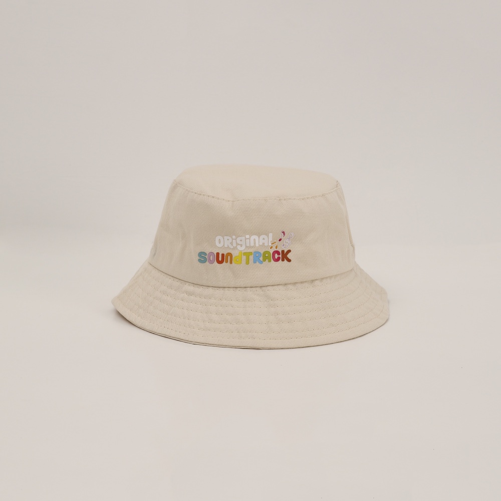 Nón Bucket In Chữ Phong Cách Hàn Quốc Thời Trang Cho Bé