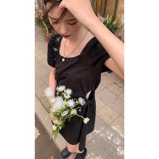 Phonix Dress - Đầm rút hở eo tròn 2 bên