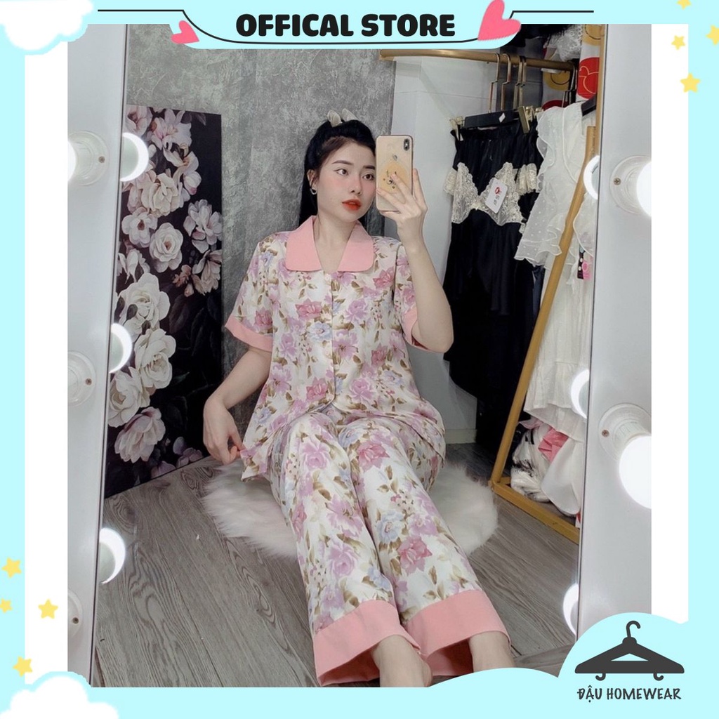 ❤️❤️❤️HÀNG THẬT GIÁ RẺ] ❤️❤️❤️Bộ đồ ngủ 04 món đơn sắc❤️[HÀNG SIÊU ĐẸP]