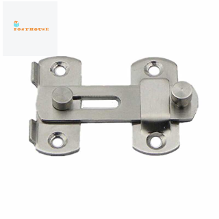 Khóa Chốt Cửa Kèm Vít Chất Liệu Thép Không Gỉ Tiện Dụng 20x50x70mm