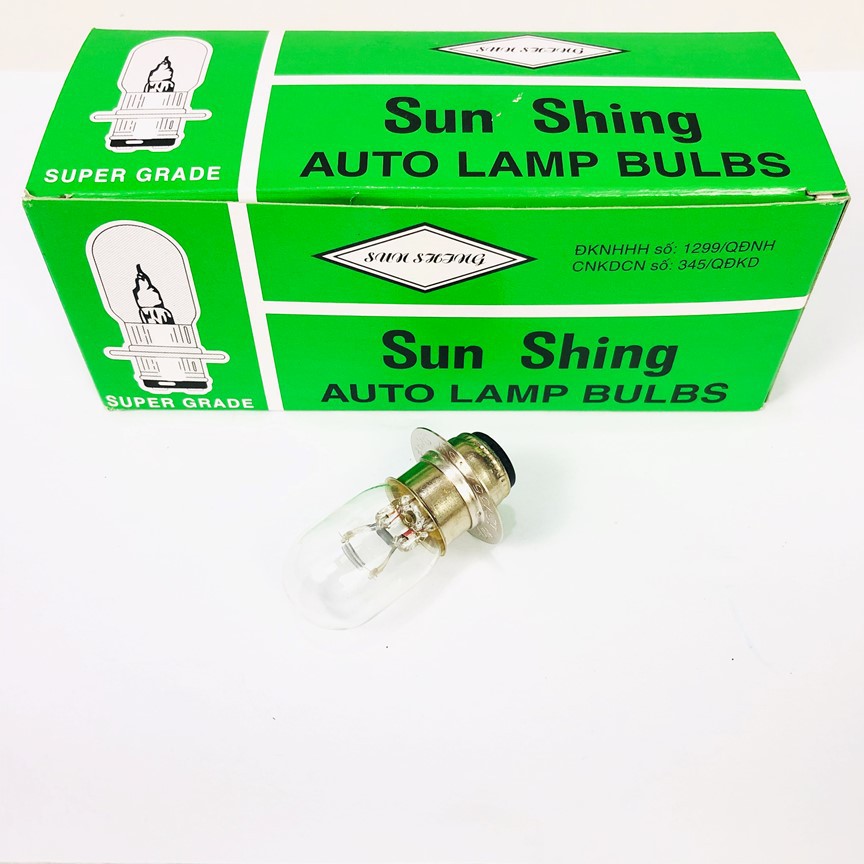 Bóng đèn Trước Sun Shing 12v35W chân M5 Halogen  - 1 bóng Greennetworks