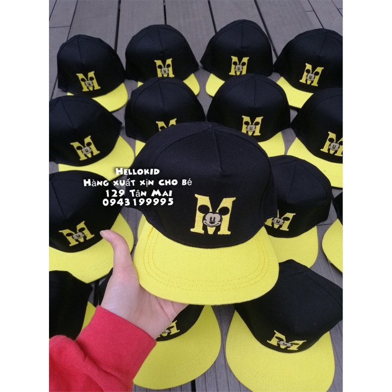 mũ snapback thêu chữ