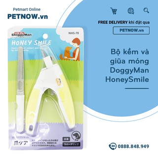 Bộ kềm + dũa móng DoggyMan HoneySmile