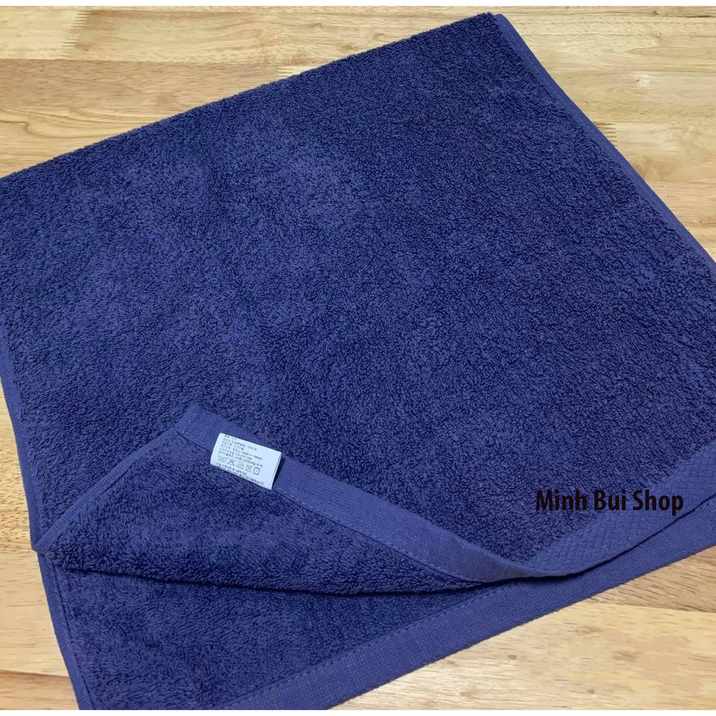 Khăn lau đầu cotton, khăn tắm cotton nhỏ 40x80cm, siêu thấm hút, không phai màu