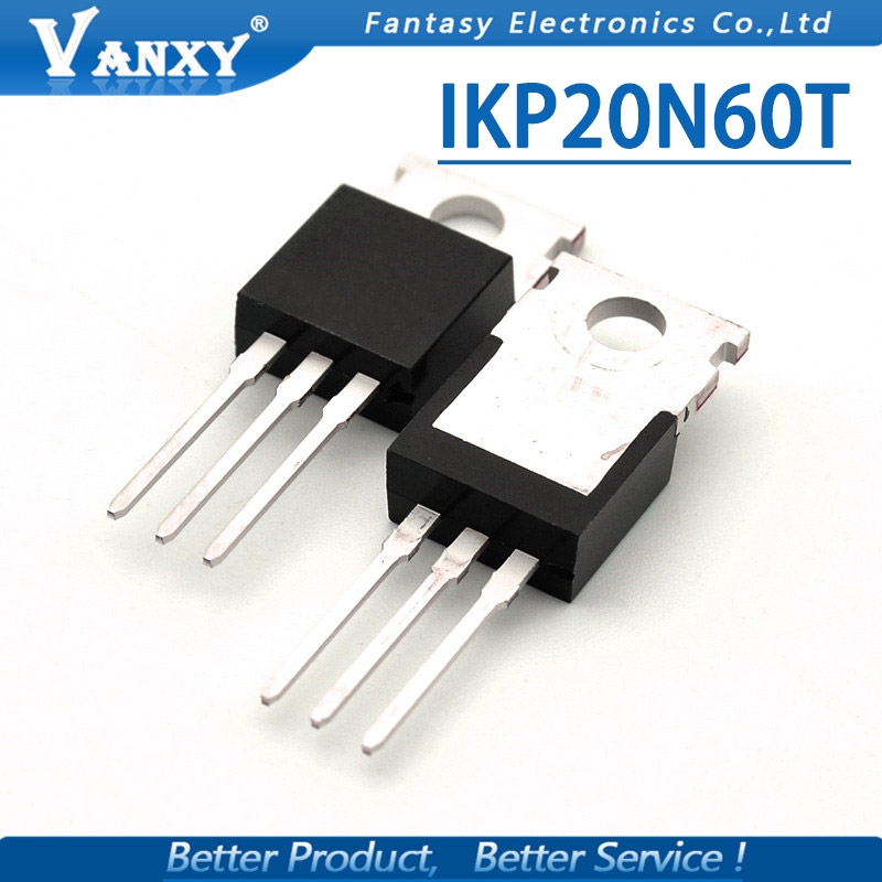 Bộ 5 Linh Kiện Điện Tử Ikp20N60T To-220 K20T60 To220 Ikp20N60 Igbt 600v 20a | BigBuy360 - bigbuy360.vn