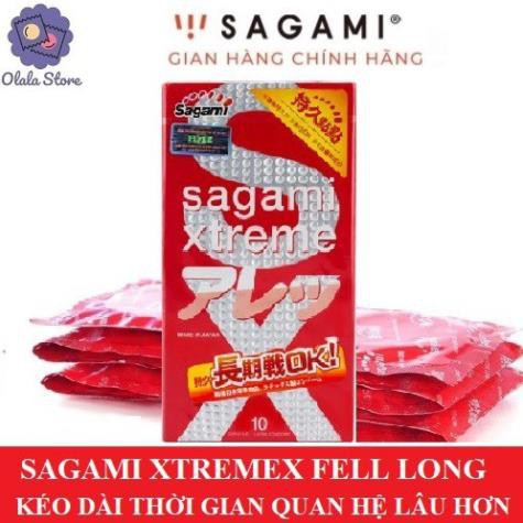 BAO CAO SU SAGAMI XTREME FEEL LONG [ CHÍNH HÃNG 100%] KÉO DÀI - SIÊU MỎNG - GÂN GAI - HÀNG CHÍNH HÃNG TỪ NHẬT BẢN