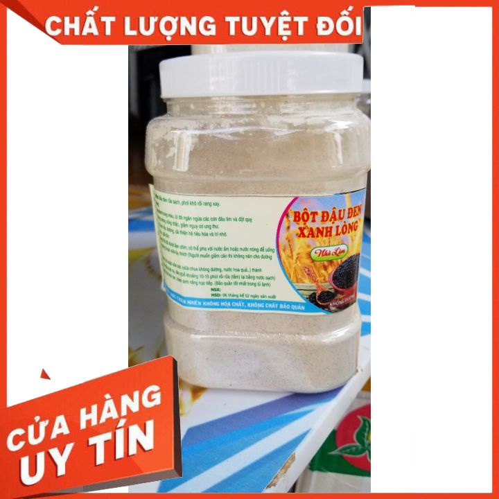 500gr bột đậu đen xanh lòng SẠCH, NGON nguyên chất nhà làm.