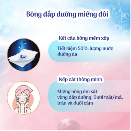 Bông tẩy trang Silcot Unicharm Nhật Bản