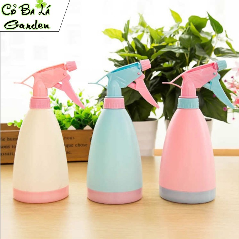 Bình xịt nước tưới cây mini nhiều màu 400ml