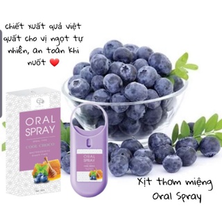 Xịt thơm miệng Oral Spray có kháng khuẩn