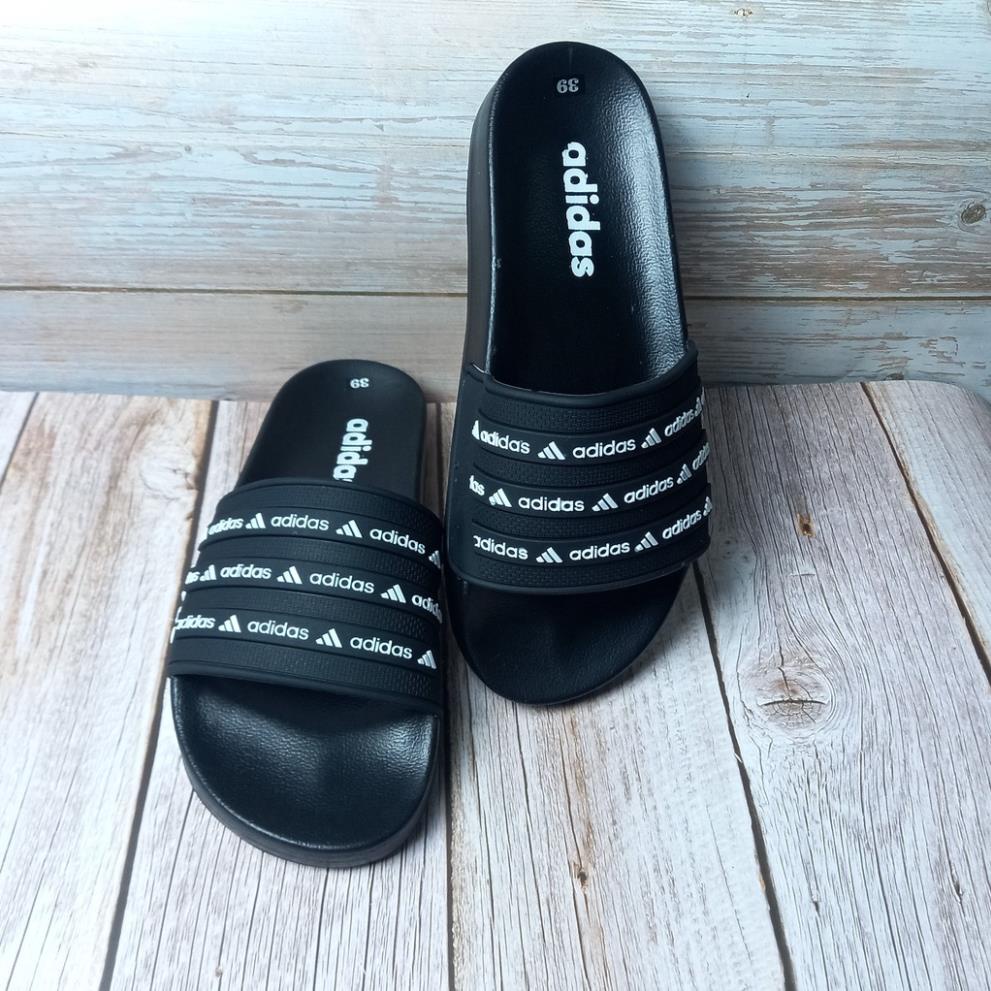 Dép nam quai ngang in chữ A.D.S mẫu mới nhất hiện nay.Dép lê quai hậu đế cao su đi êm chân đang được các bạn trẻ yêu mến