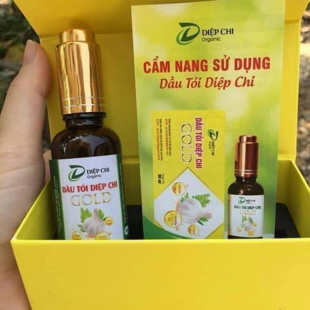 Dầu tỏi diệp chi gold