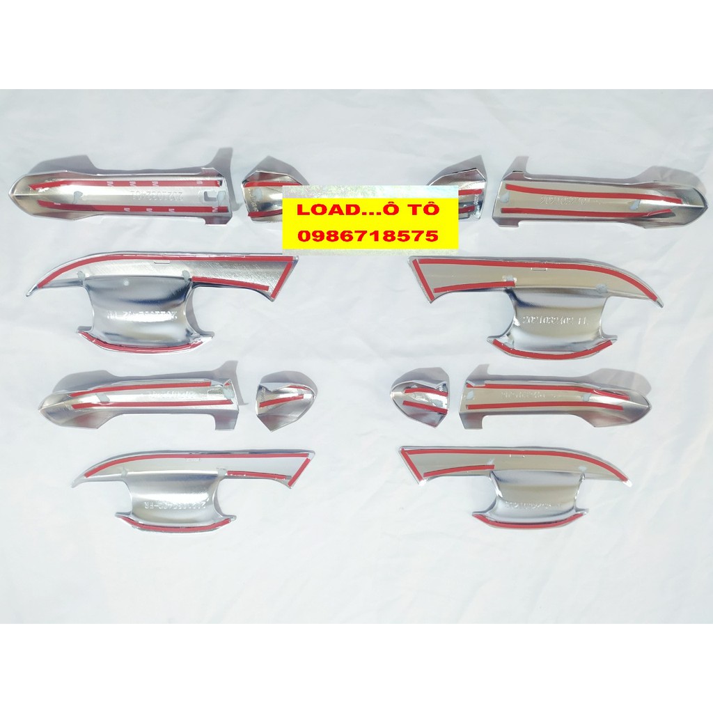Bộ Ốp Tay Hõm Cửa Xe Vinfast LUX A Mạ Crom Sáng Bóng Cao Cấp