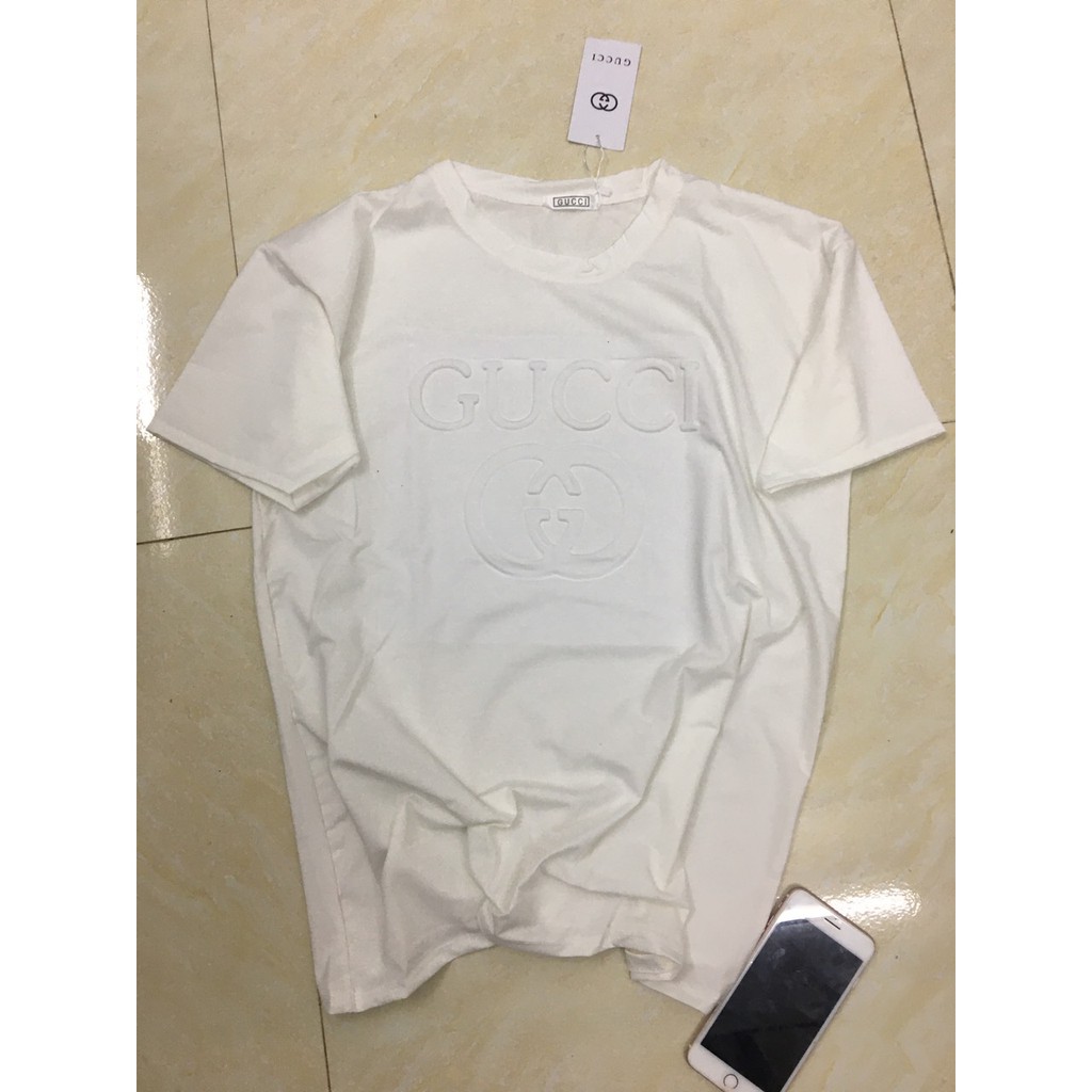 Áo thun nữ tay ngắn dập nổi GUCCI dễ thương 8 màu ,chất liệu cotton mềm mịn ,thoáng mát.FREESIZE 50-70kg