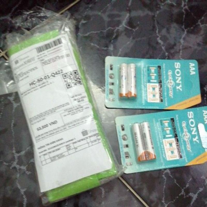 4 VIÊN BIN SẠT SONY - 4600AMP