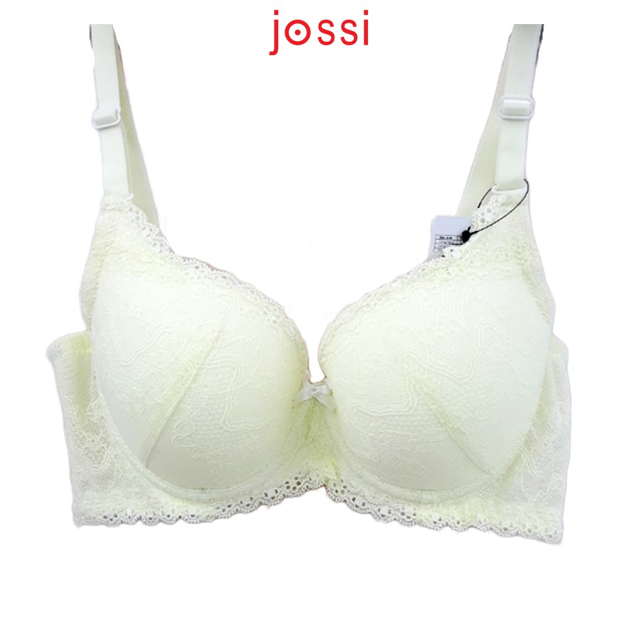 Áo lót Jossi 047 ren mút mỏng cúp nguyên, 3 móc, túi độn (bỏ được miếng mút độn khi cần nâng ngực) | BigBuy360 - bigbuy360.vn