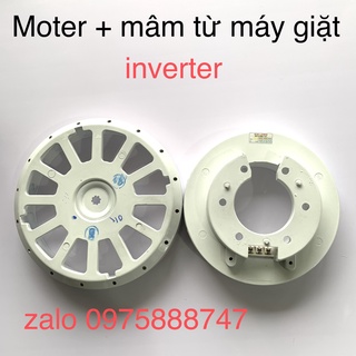Moter + mâm từ máy giặt inverter asw - d901at