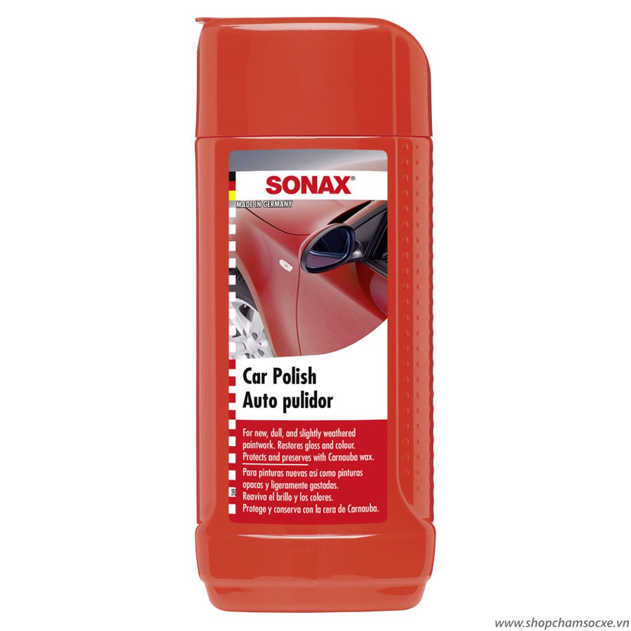 Đánh bóng xóa xước quầng sơn xe Sonax Car Polish 250ml