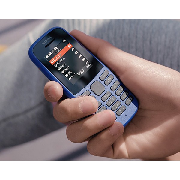  Điện Thoại Nokia 105 Dual Sim (Mẫu 2 SIM -SX 2021-phiên bản thứ 4) - Hàng Chính Hãng | WebRaoVat - webraovat.net.vn