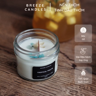 Nến thơm thiên nhiên hương hoa quả - TROPICAL FRUITS - 100gr (~30 giờ đốt)