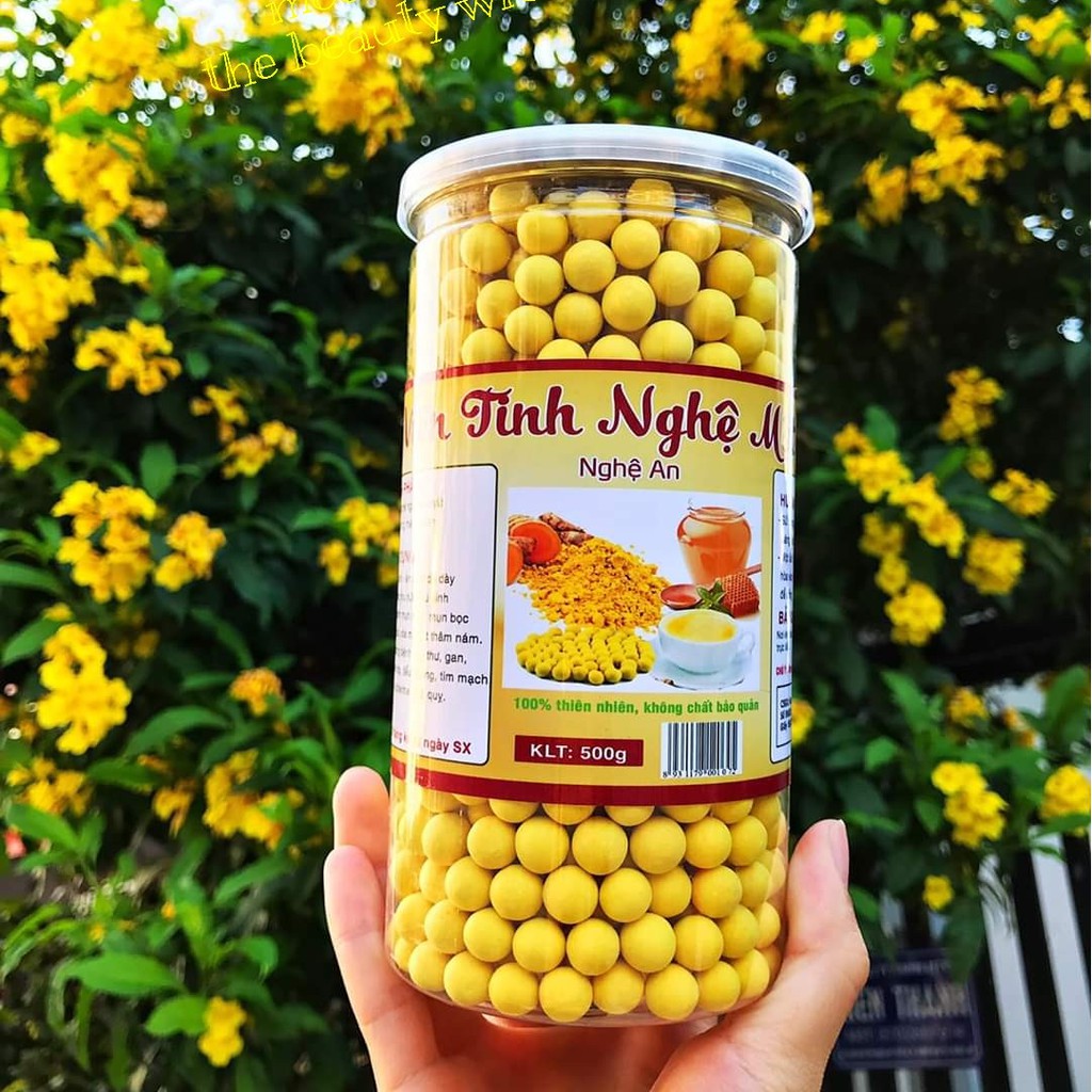 💟💟 Viên Tinh Nghệ Mật Ong Hỗ Trợ Làm Đẹp Da 500g