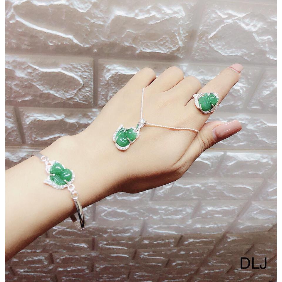 BỘ HỒ LY (LẮC TAY + DÂY CHUYỀN + NHẪN) SIÊU RẺ