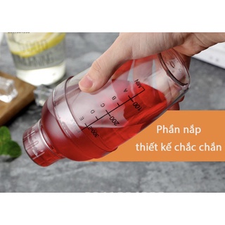 Bình lắc trà Shaker  700ml loại tốt