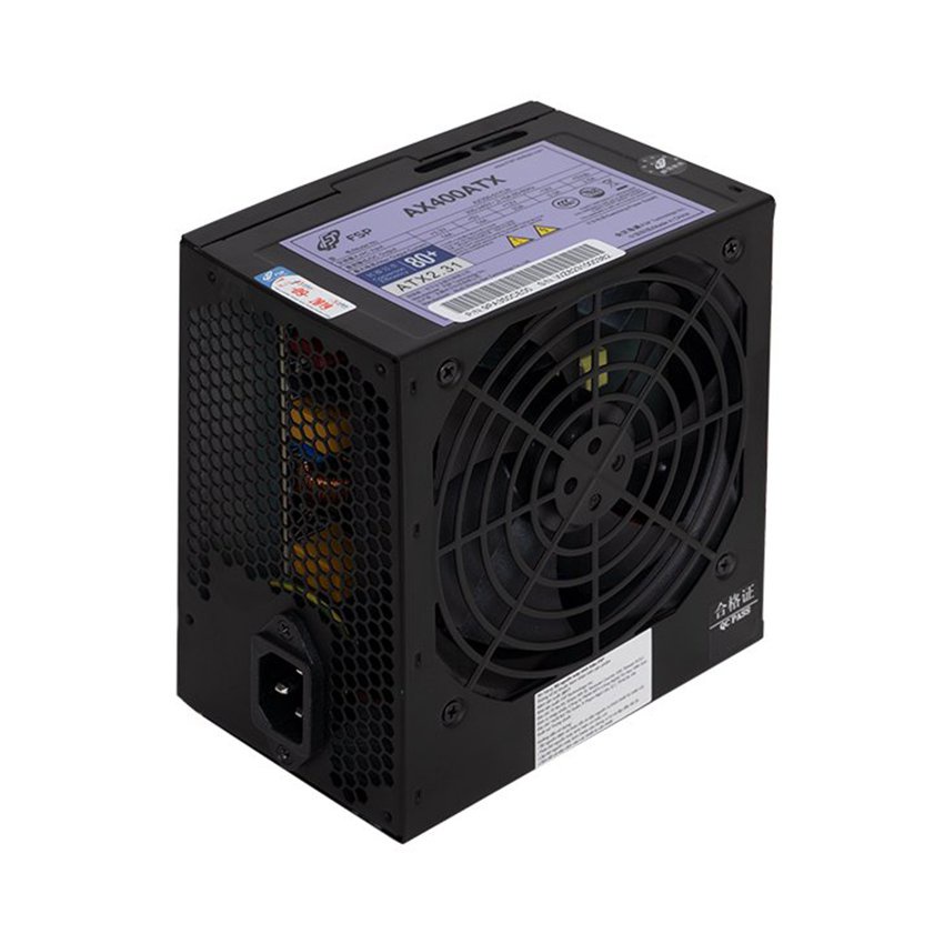 Nguồn FSP Power Supply AX Series AX400ATX Active PFC công nghệ quạt thông minh