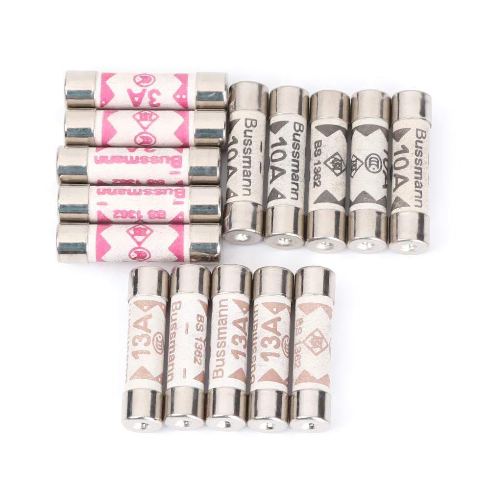 Set 10 Cầu Chì Sứ Phích Cắm Nhà Kiểu Anh
